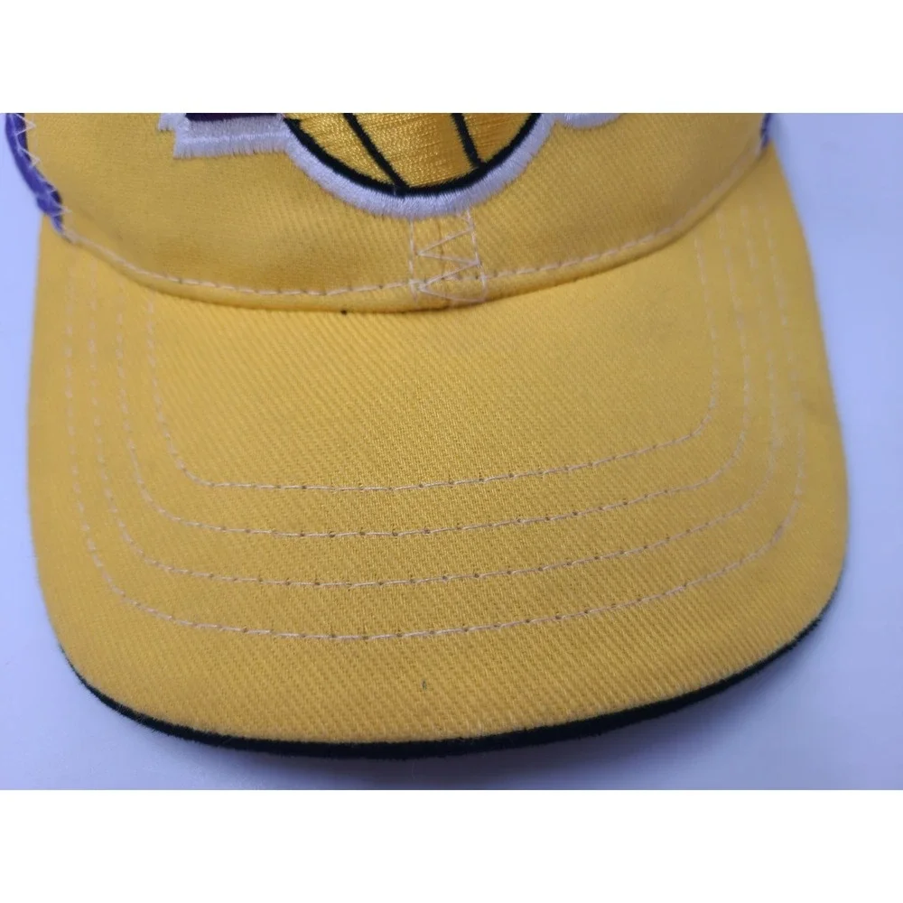 Vintage Youth‎ Los Angeles Lakers Kobe Bryant #8 Drew Pearson Hat Cap NBA Yellow